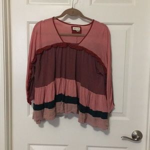 Anthropologie Flowing Top